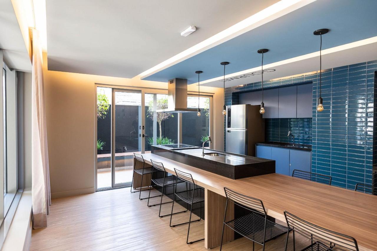 Vs11 Studio Para 4 Pessoas Prox. Allianz C/ Vaga São Paulo Buitenkant foto
